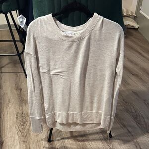 Athleta Light Beige Sweatshirt
